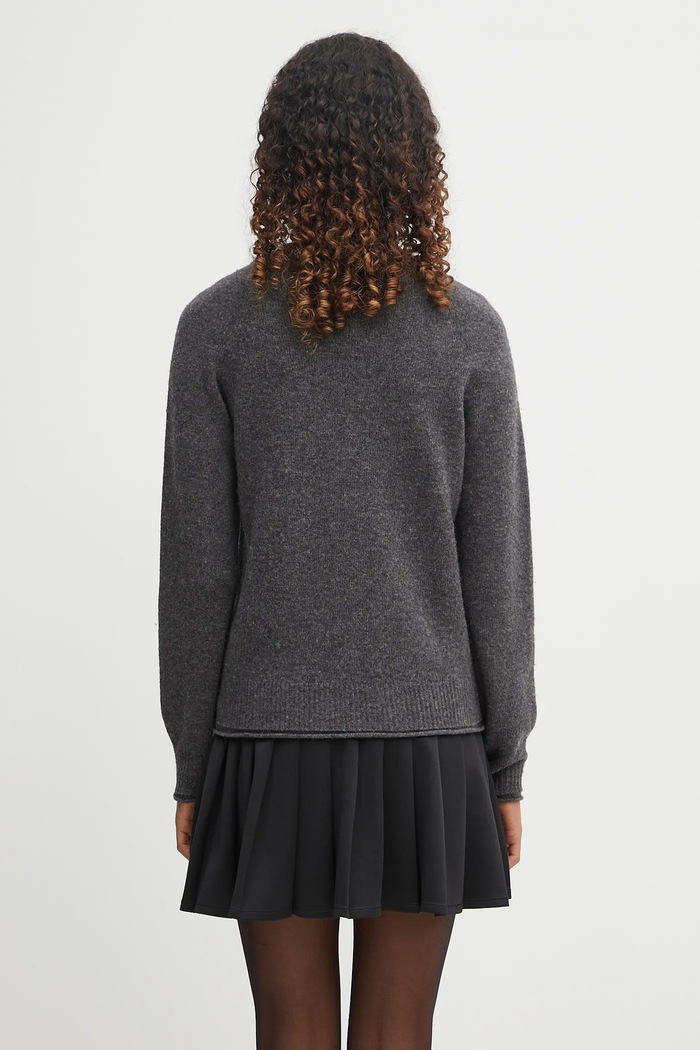 Abbigliamento Lacoste maglione in lana AF4160 grigio
