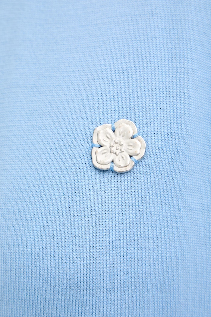 Kenzo cardigan din lână FF62CA7203LB albastru