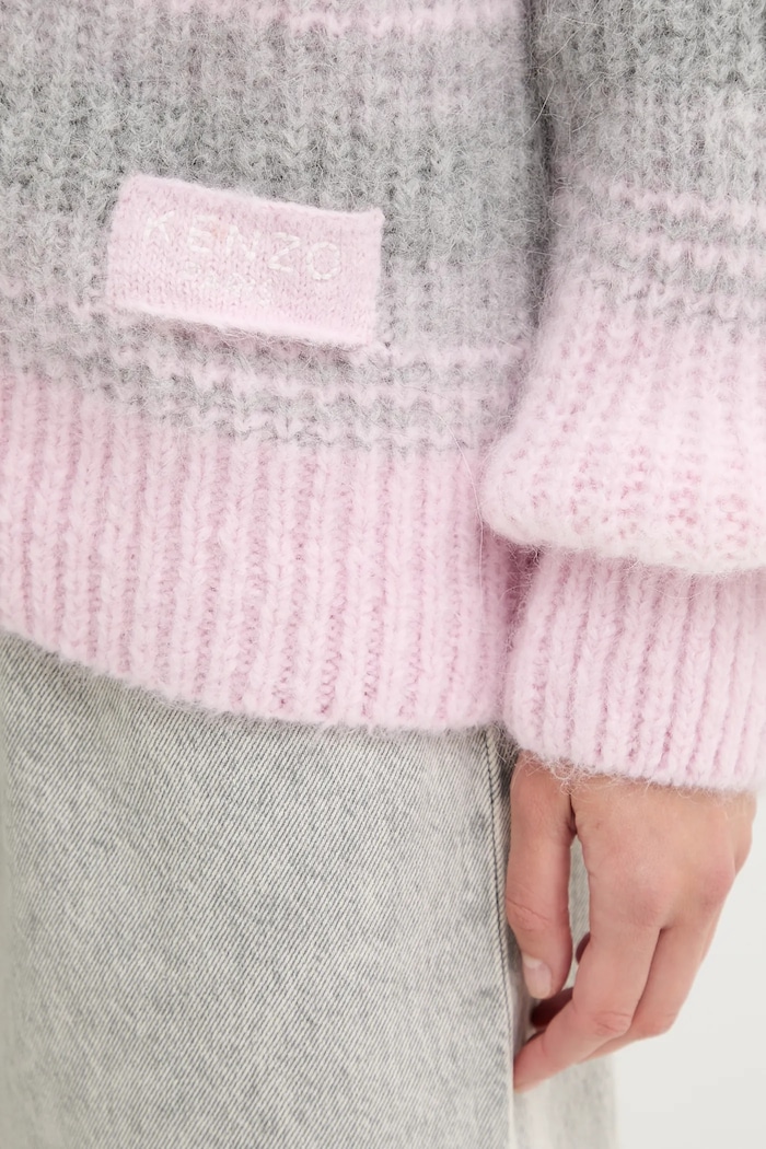 Kenzo cardigan de lână FF62CA7043CG roz