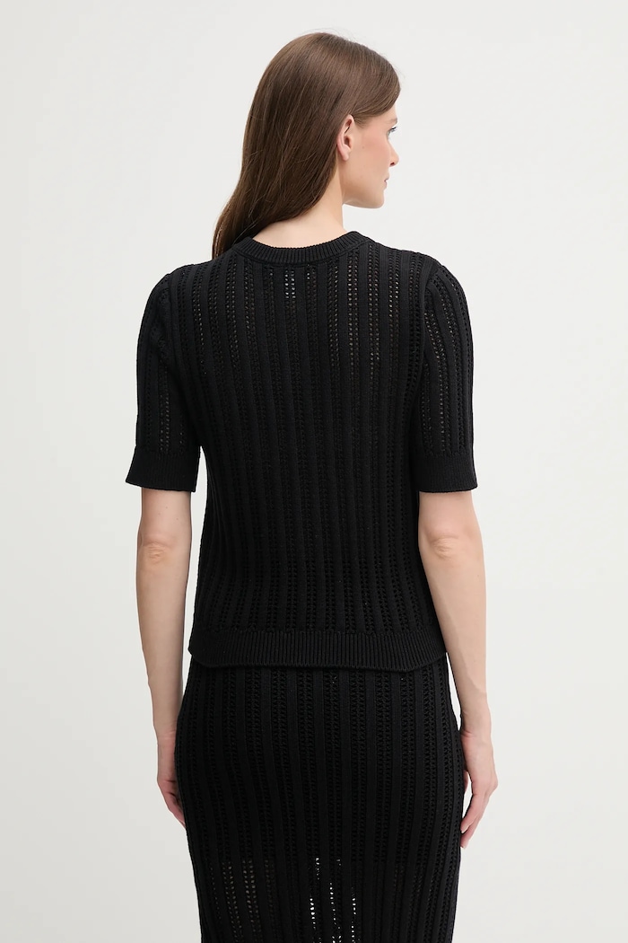 Ruházat Dkny pamut kardigán DJ5R0684 fekete