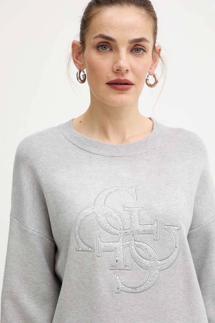 Sveter Guess SYLVIE sivá W5BR42.Z26I2