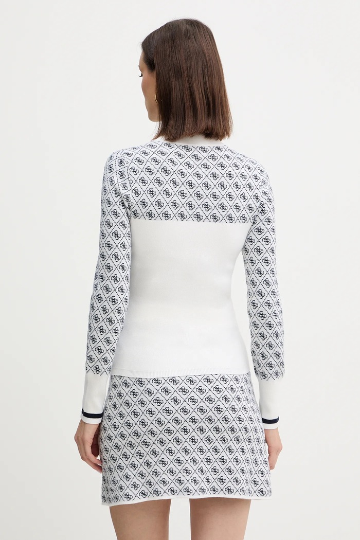 Oblečení Svetr s příměsí vlny Guess AUBREY W5BR24.Z3JD2 béžová