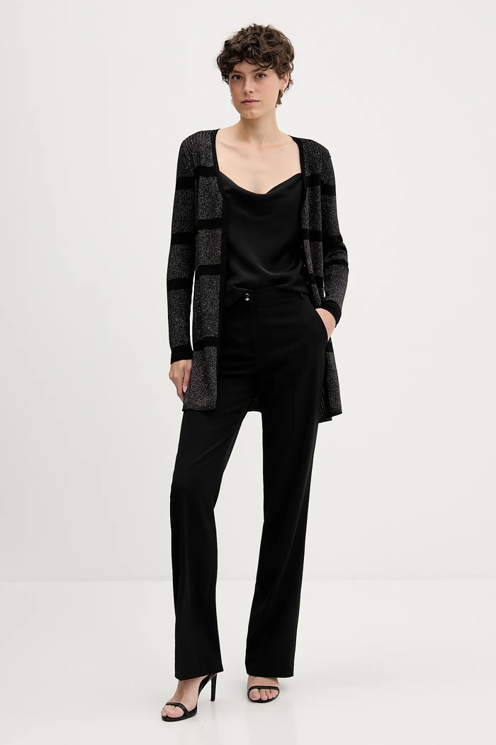Sisley kardigan 1194L602O czarny AW25