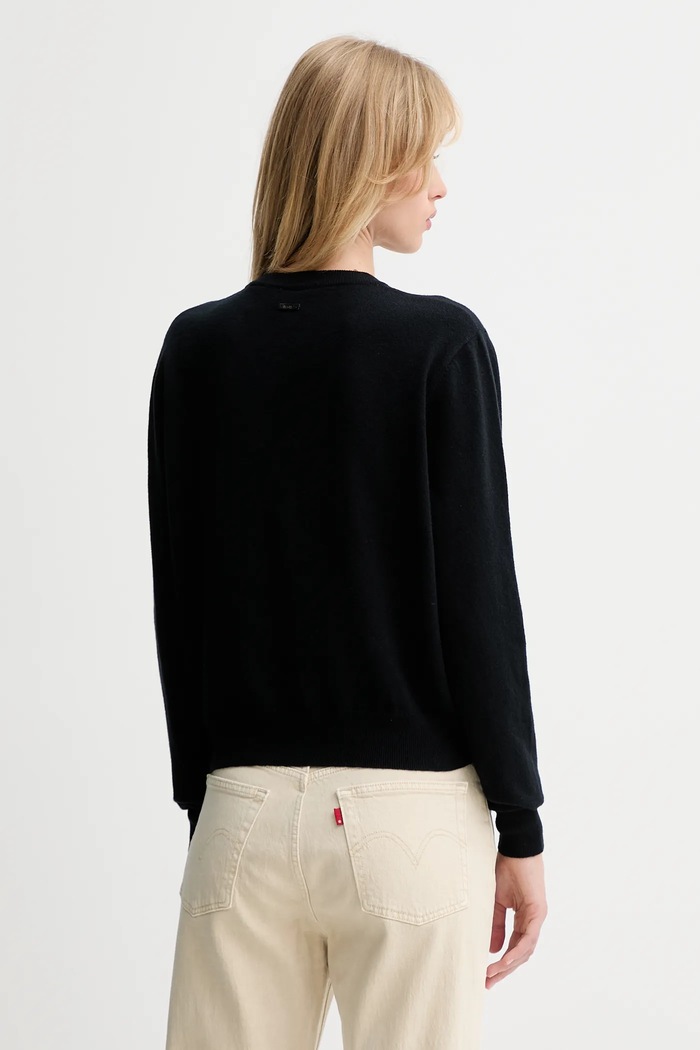Ρούχα Πλεκτή ζακέτα Levi's 0037P μαύρο