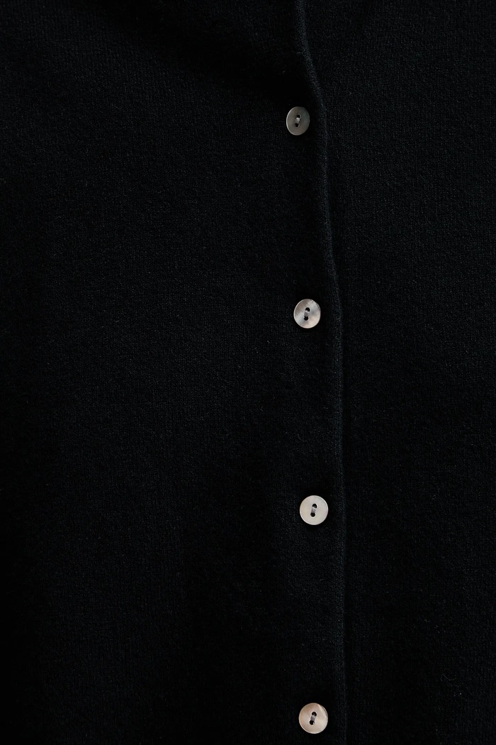 Πλεκτή ζακέτα Levi's 0037P μαύρο