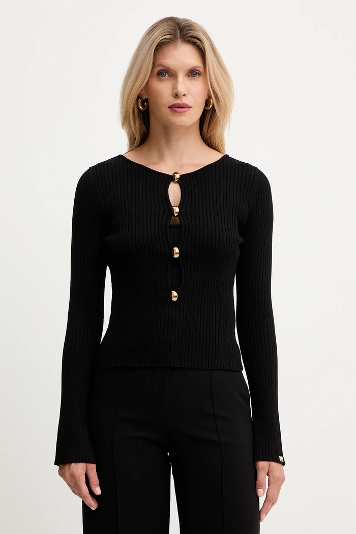 Marciano by Guess pulover AGATHE grosime medie negru 5BGR44.5891Z