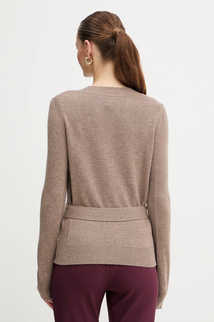 Odzież Marciano by Guess sweter z dodatkiem wełny AFRAH 5BGR23.5893Z brązowy