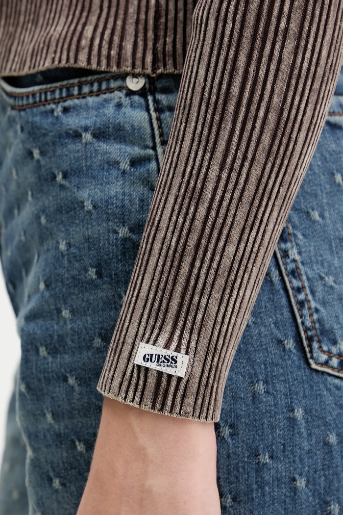 Kardigan Guess Originals W5BR67.Z2YJ2 hnědá