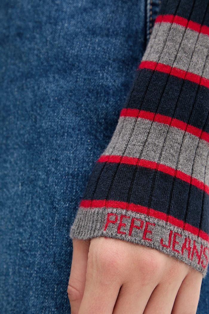 Pulover Pepe Jeans PL7000006 mornarsko plava