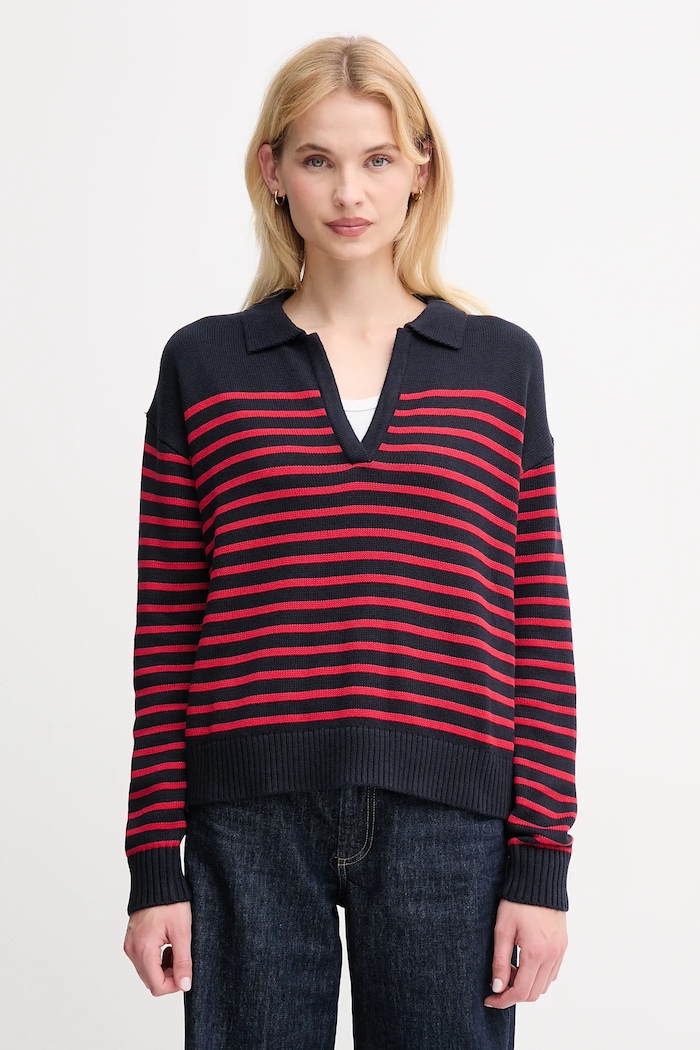Pepe Jeans sweter pozostałe granatowy PL7000012