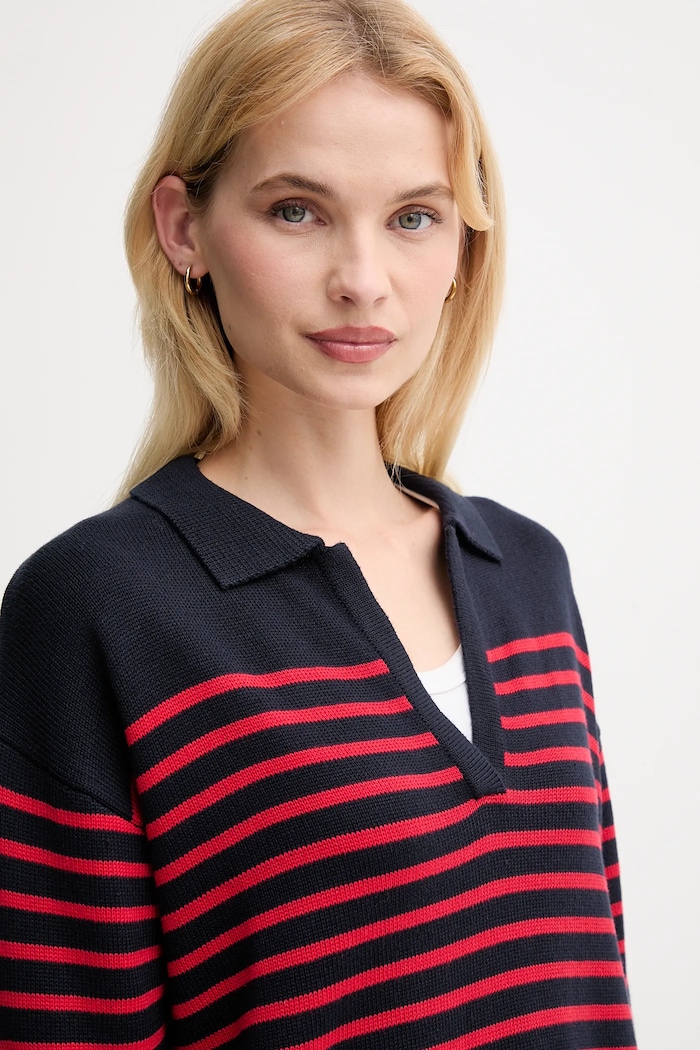 Pepe Jeans sweter granatowy PL7000012