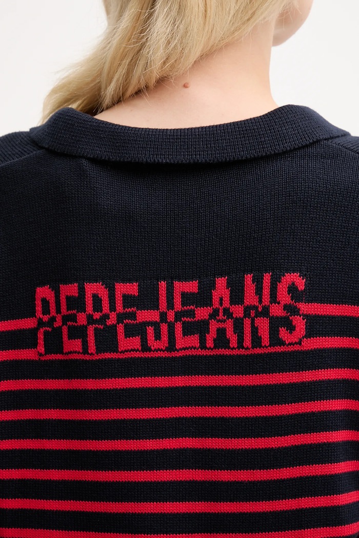 Pepe Jeans sweter PL7000012 granatowy