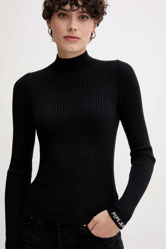 Pepe Jeans pulover negru PL7000026
