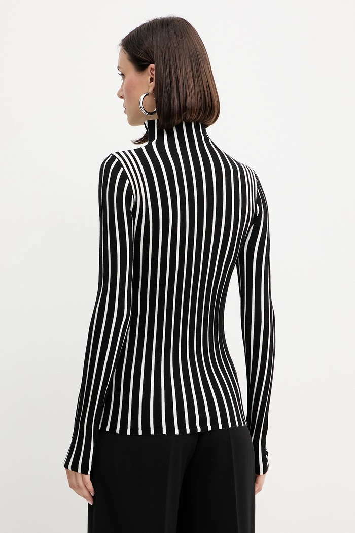 Πουλόβερ Twinset 252LI3ABB μαύρο AW25