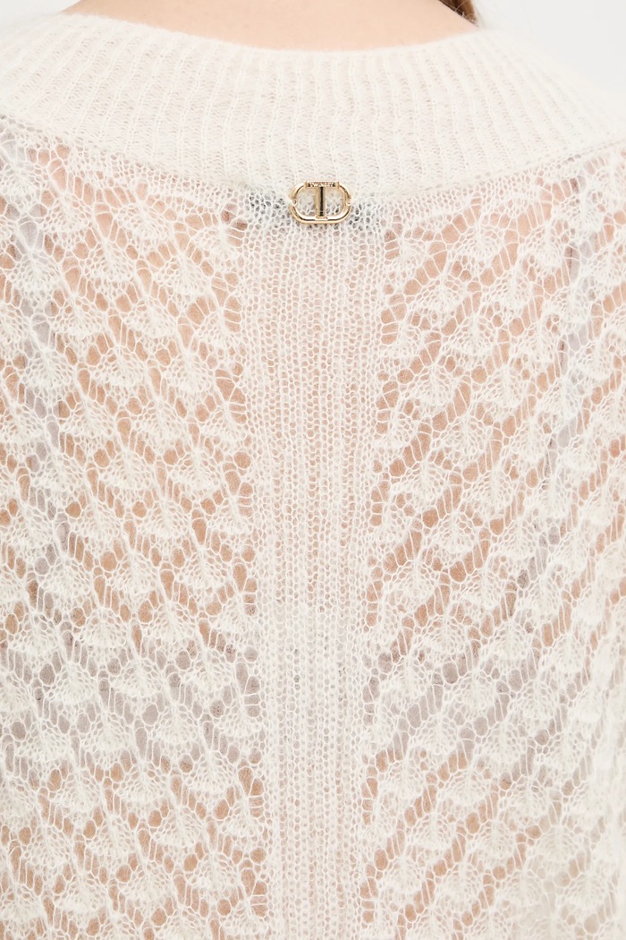 Svetr z vlněné směsi Twinset 252TP3522