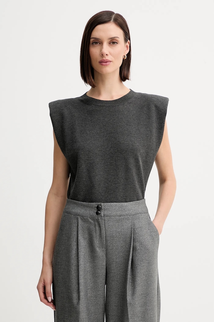 Vesta Twinset okrúhly sivá 252TF3031