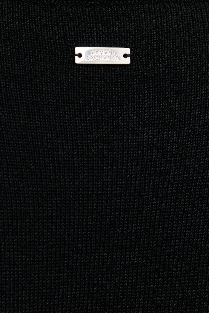 Armani Exchange vestă din amestec de lână XW001325.AF16682 negru