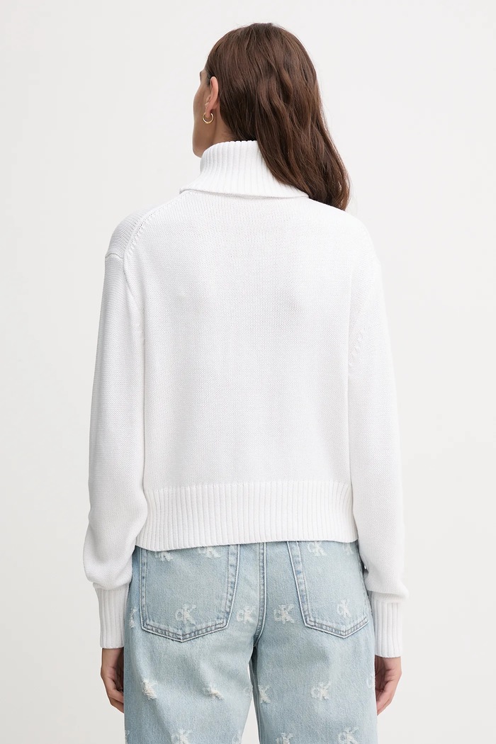 Oblečení Svetr Calvin Klein Jeans LV047D354G bílá