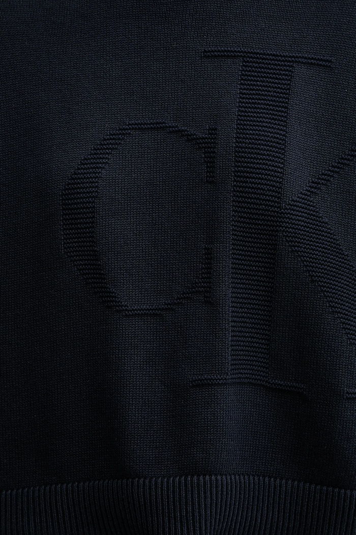 Calvin Klein Jeans sweter bawełniany LV047D304G granatowy