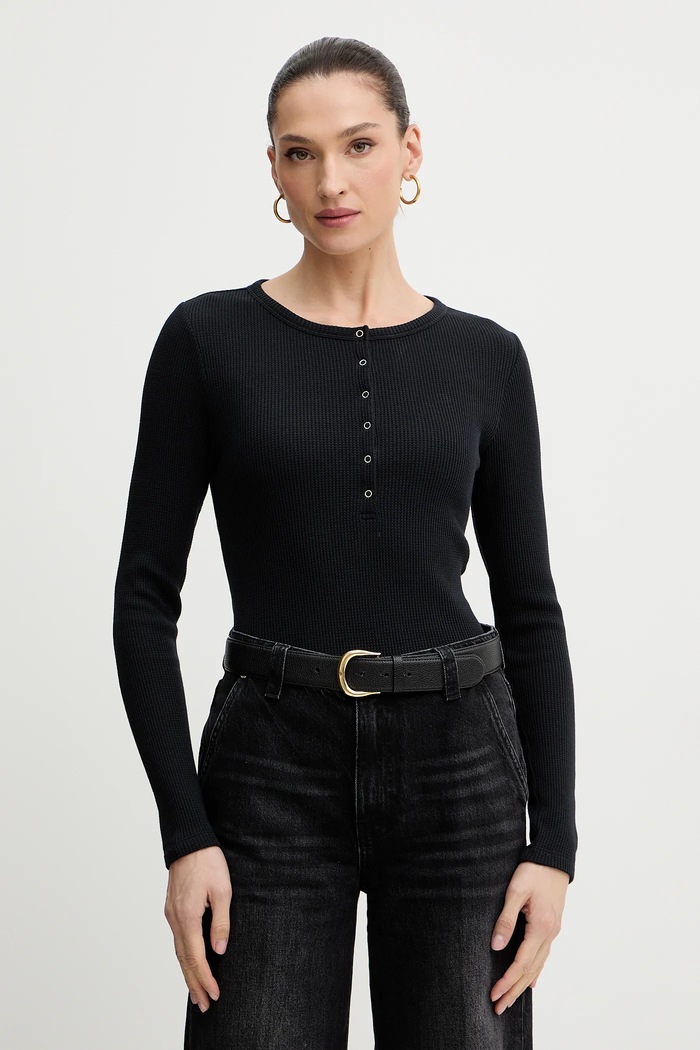 Μακρυμάνικο Levi's slim μαύρο 003PY