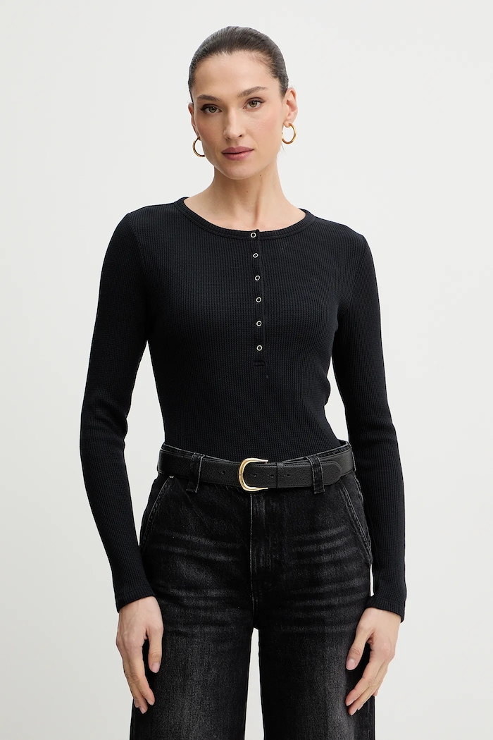 Μακρυμάνικο Levi's slim μαύρο 003PY