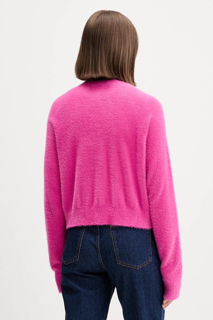 Одежда Джемпер adidas Originals Fluffy Cardigan JW3645 розовый