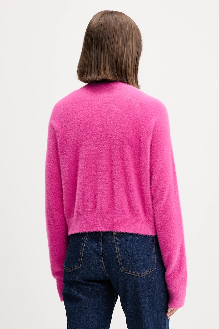 Одяг Джемпер adidas Originals Fluffy Cardigan JW3645 рожевий