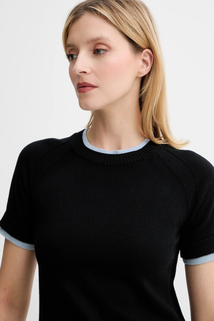 MAX&Co. maglione con aggiunta di cachemire nero 2526366083200
