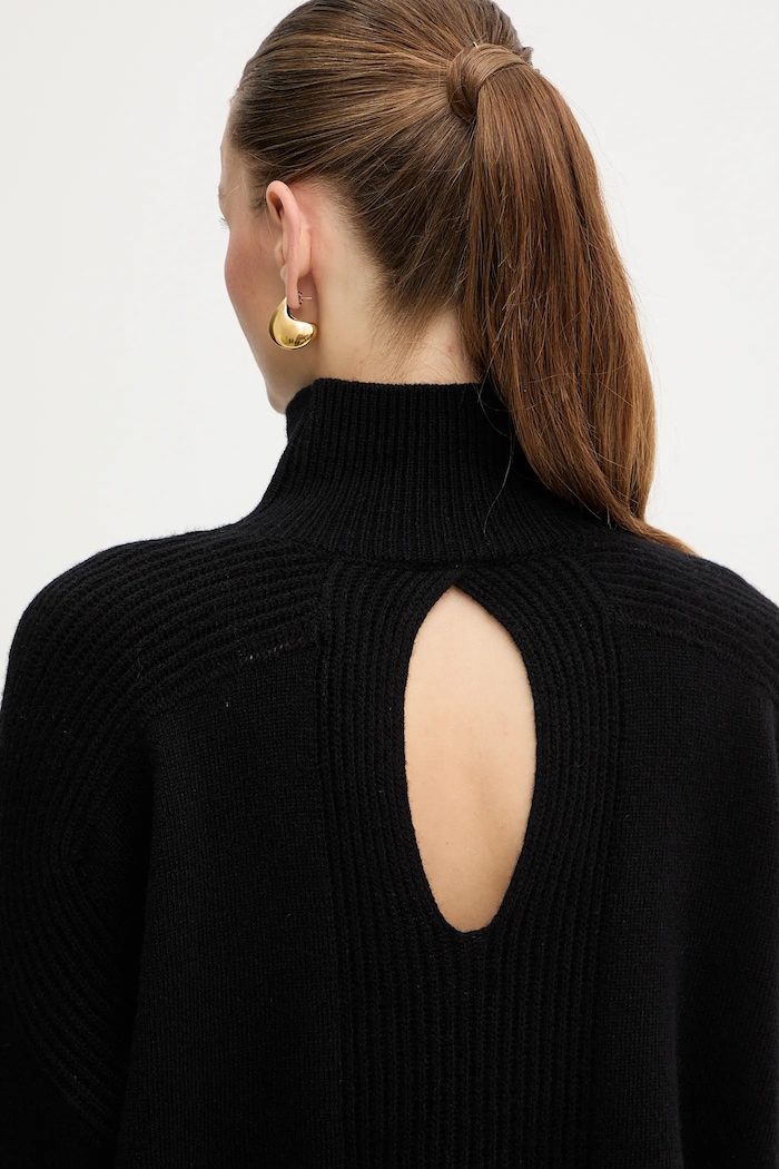 Liu Jo maglione in lana MF5059.MS009 nero