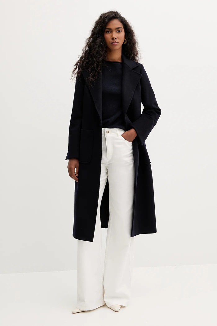 Marella sweter kaszmirowy 2523366271200 granatowy AW25