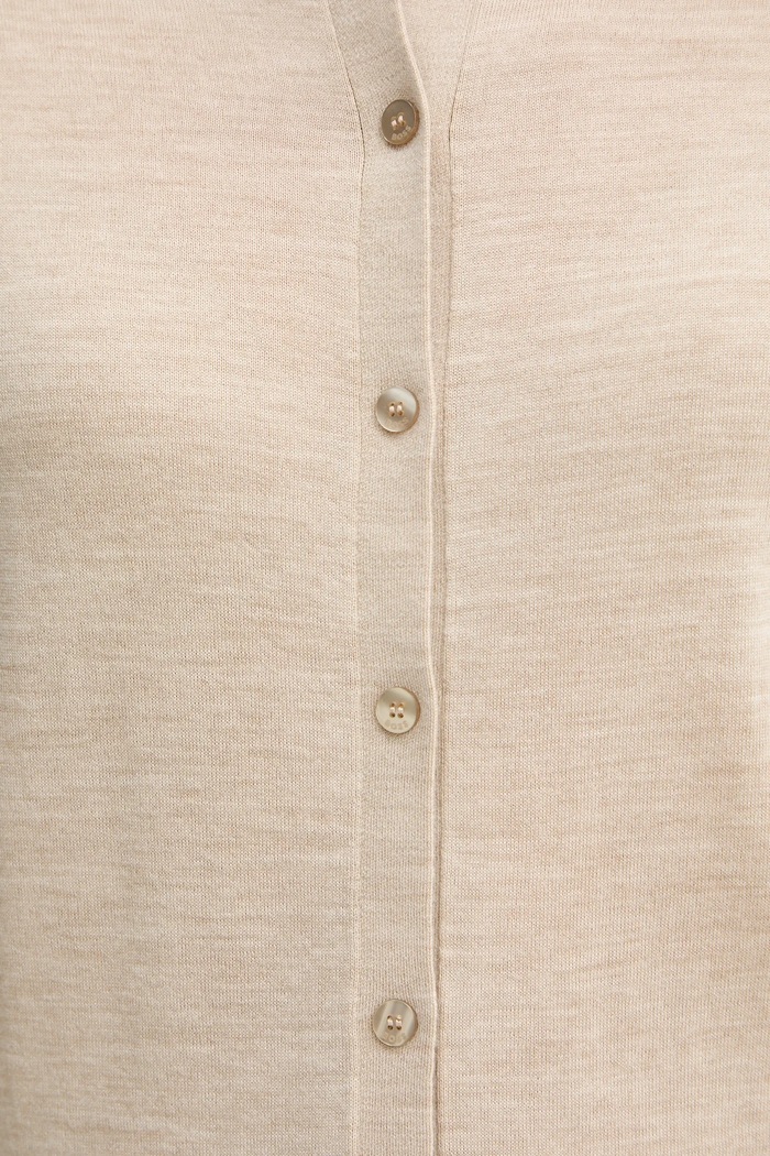 BOSS cardigan pentru femei din lână Fonami 50545031 bej