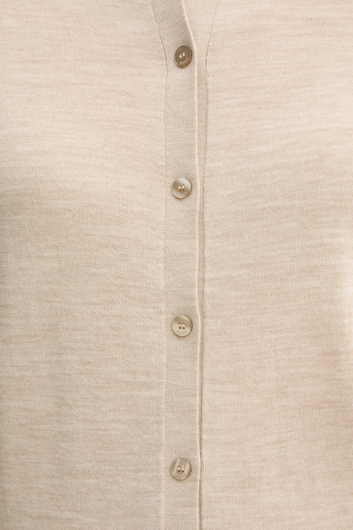 BOSS cardigan pentru femei din lână Fonami 50545031 bej