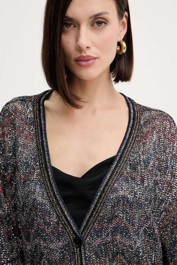 Missoni kardigan granatowy DS25WM0T.BC005G
