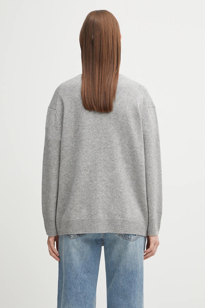 Clothing Anine Bing cashmere cardigan jackson A.09.10222 gray