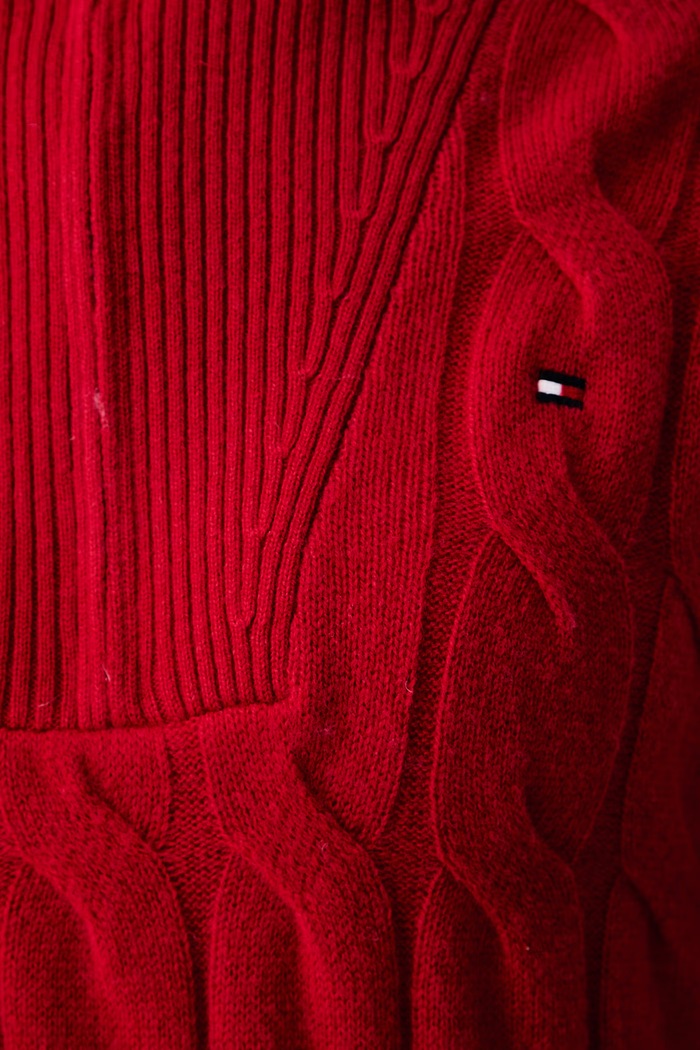 Tommy Hilfiger Sweter damski wełniany WW0WW46425