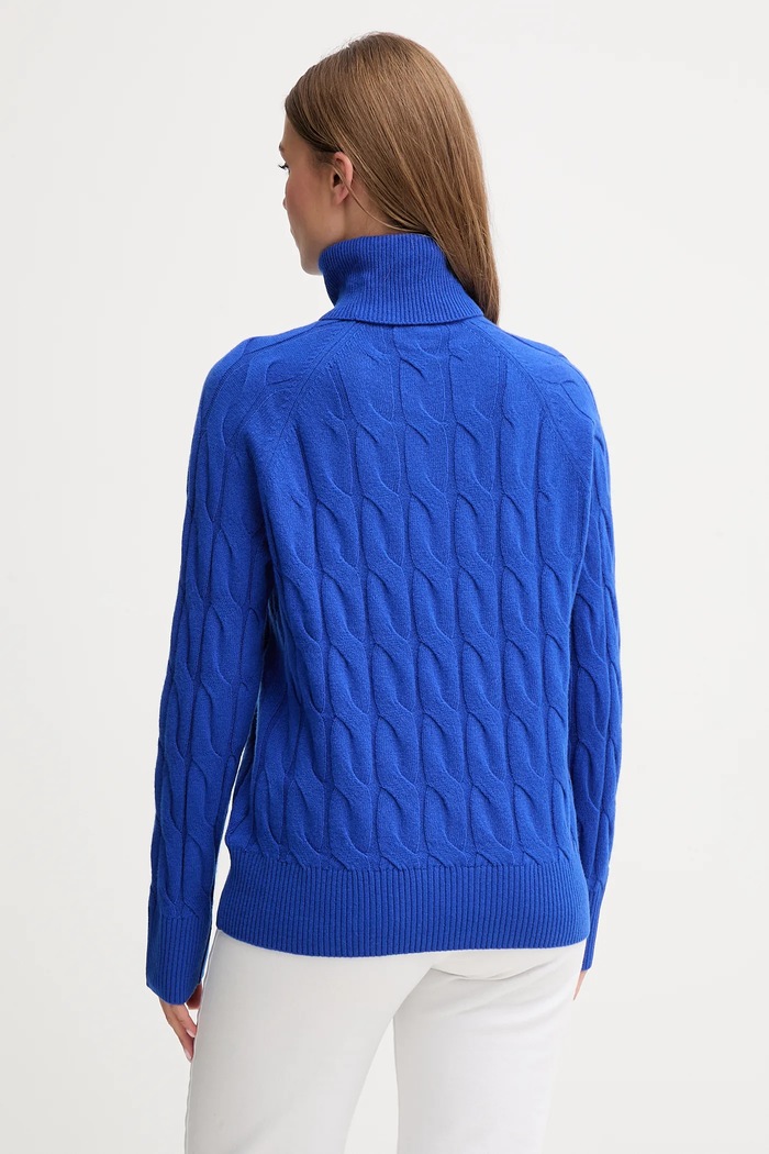 Oblečení Vlněný svetr Tommy Hilfiger WW0WW46791 modrá