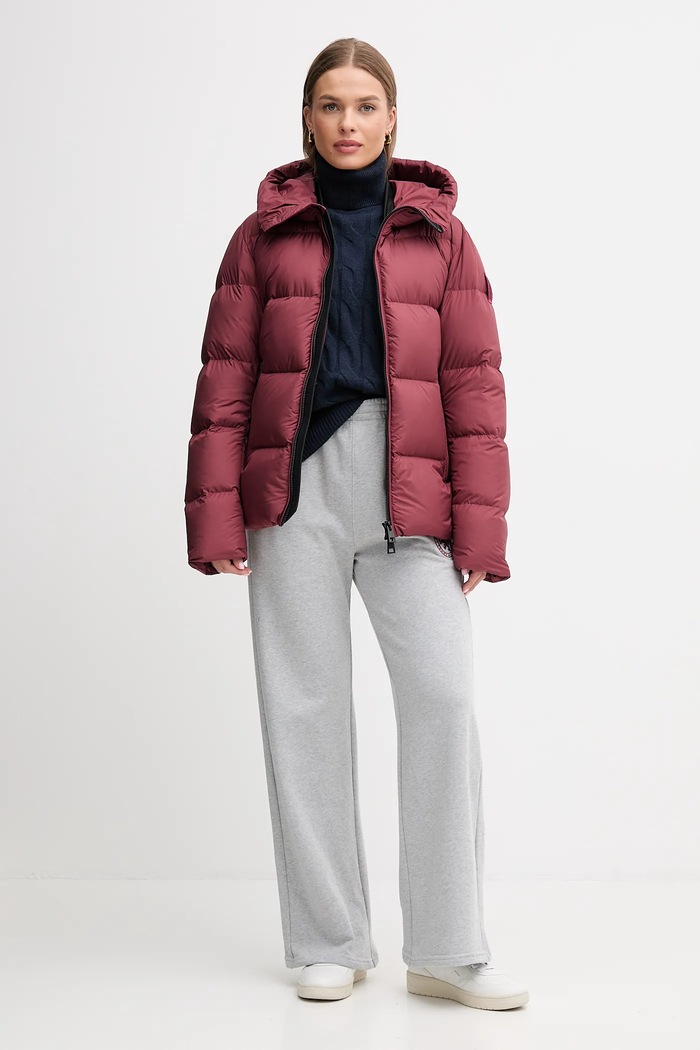 Tommy Hilfiger Sweter damski wełniany WW0WW46791 granatowy AW25