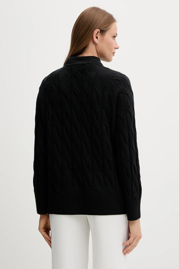 Abbigliamento Tommy Hilfiger Maglione in lana WW0WW46791 nero