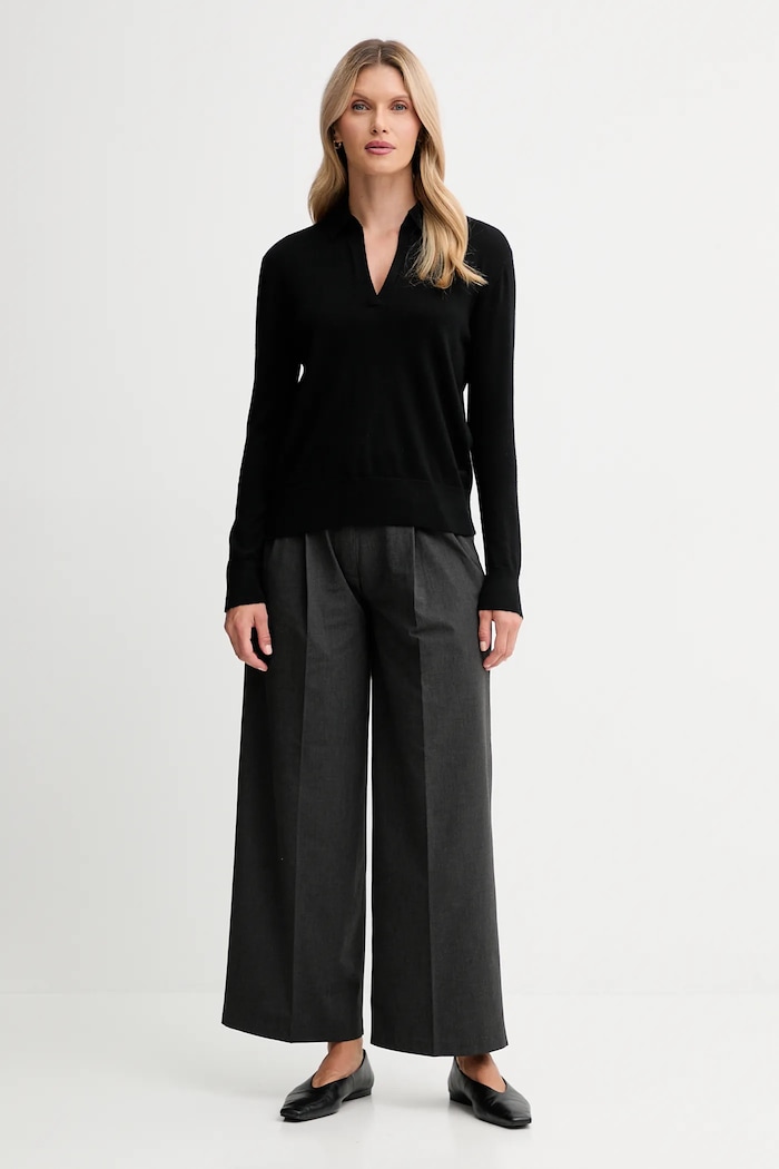 Calvin Klein maglione con lana LV044A305G nero AW25