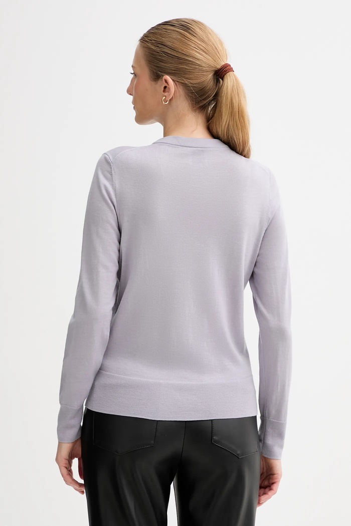 Oblečenie Vlnený kardigán Calvin Klein LV044D323G fialová