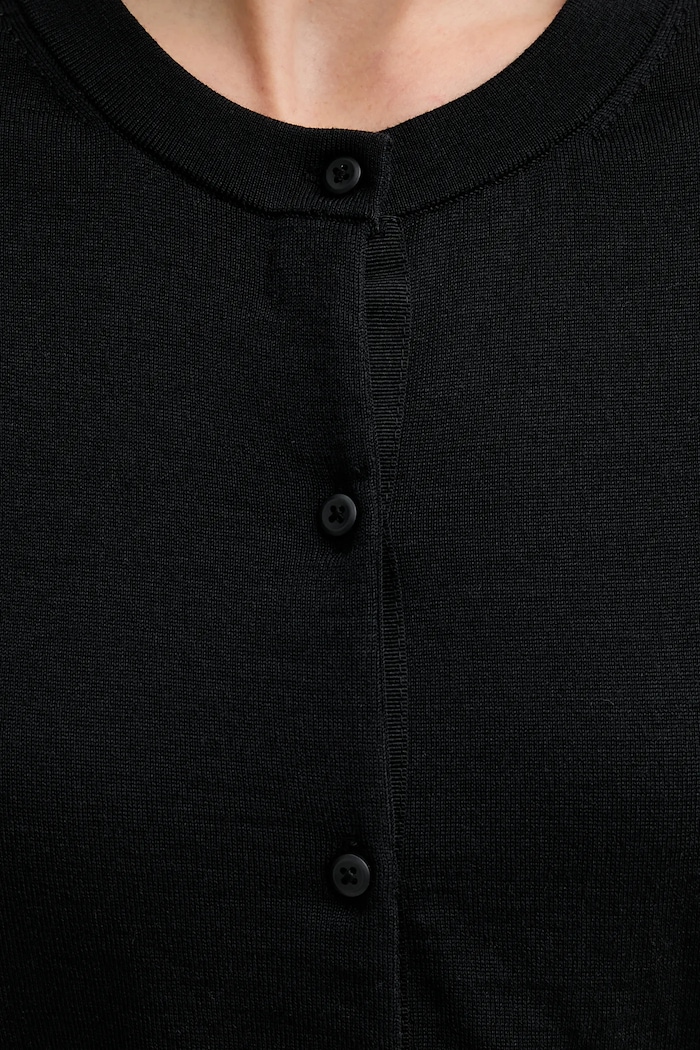 Vlnený kardigán Calvin Klein LV044D323G čierna