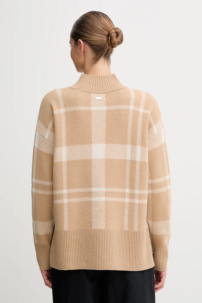 Îmbrăcăminte Barbour pulover de lana HARRIET LKN1673 bej