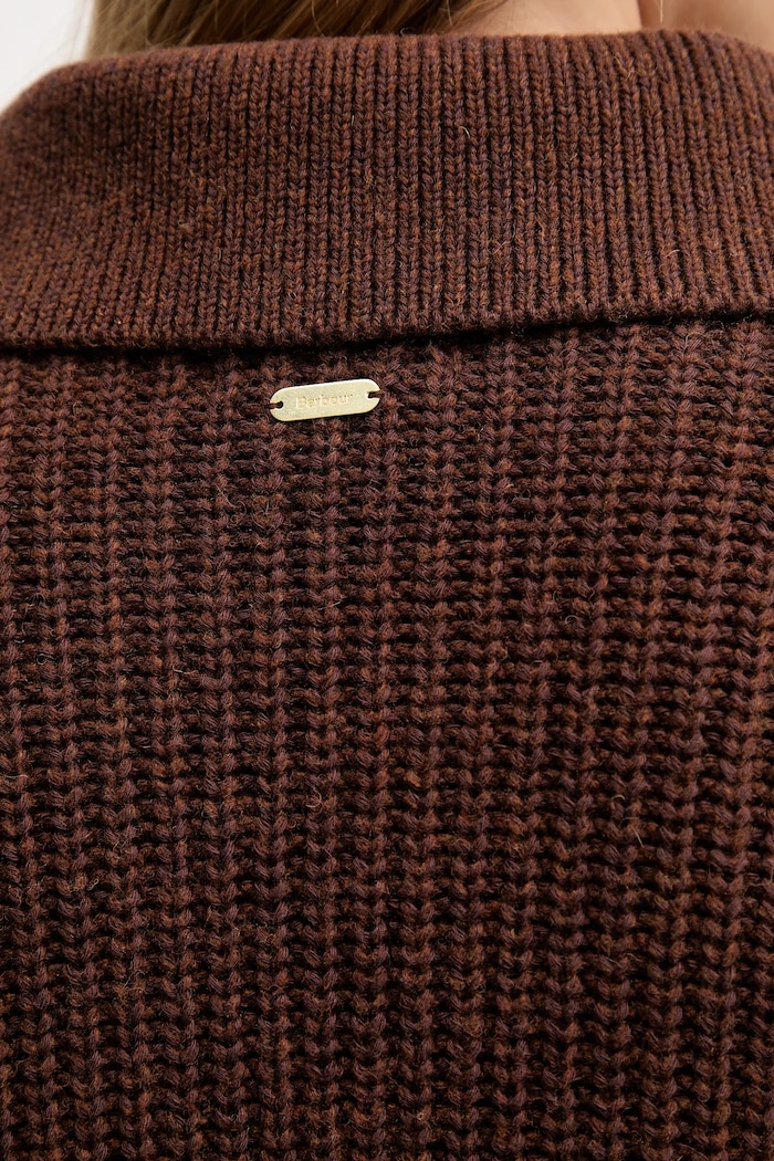 Barbour sweter z dodatkiem wełny ROBYN LKN1675