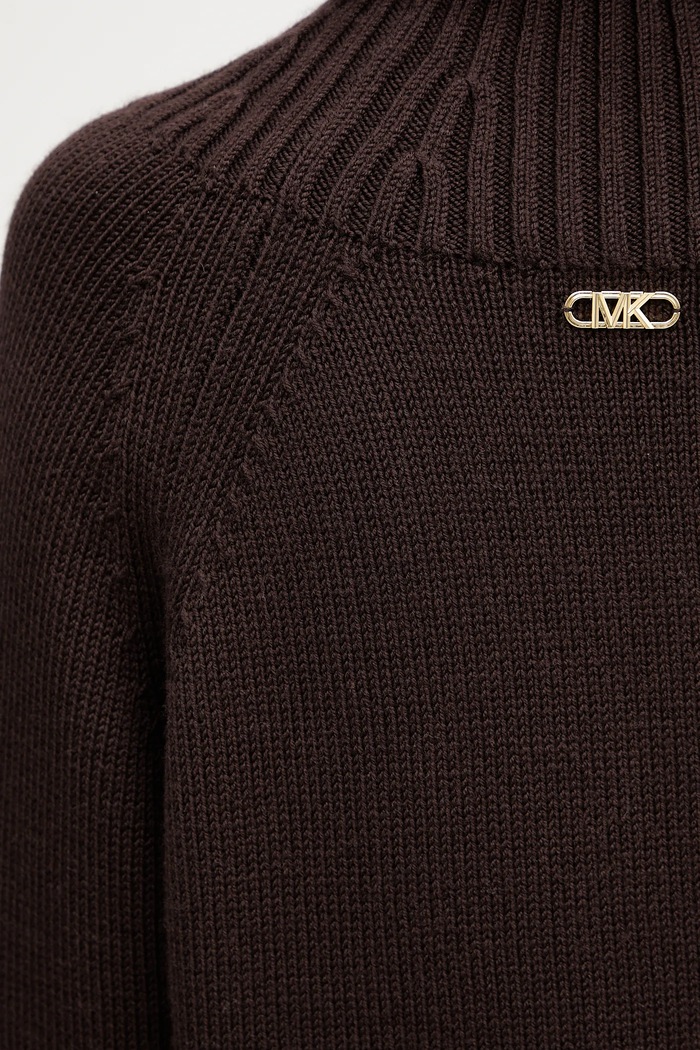 MICHAEL Michael Kors pulover de lână MF561CGF2G maro