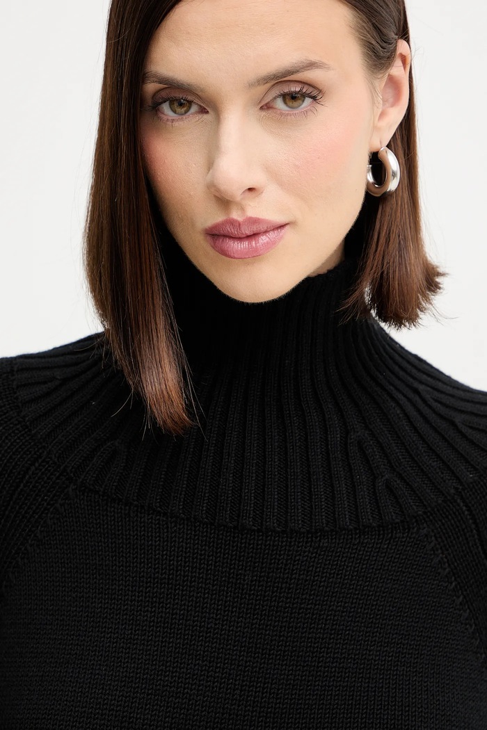 Pulover de lână MICHAEL Michael Kors MF561CGF2G negru