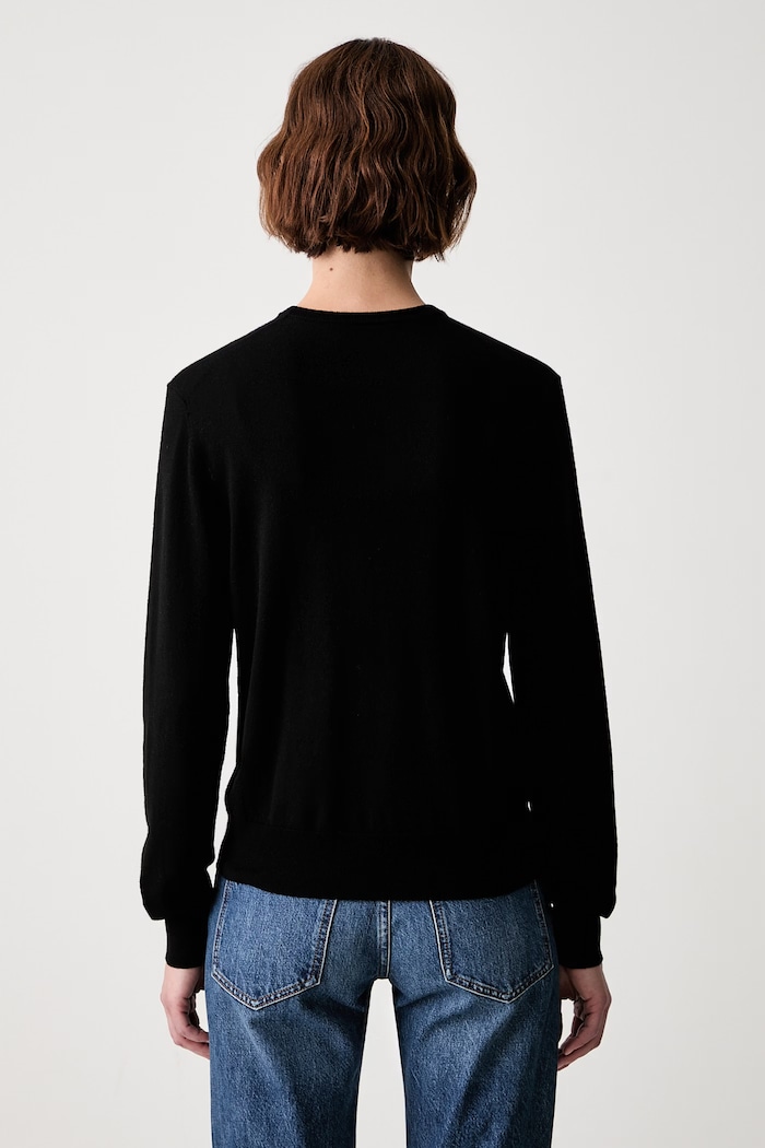 Abbigliamento Coperni Classic maglione in lana da donna COPML161Y3018MEN nero