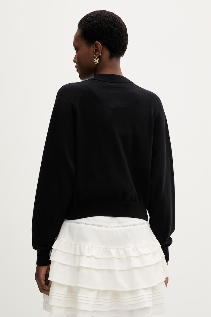 Îmbrăcăminte Fred Perry cardigan din bumbac K1120 negru