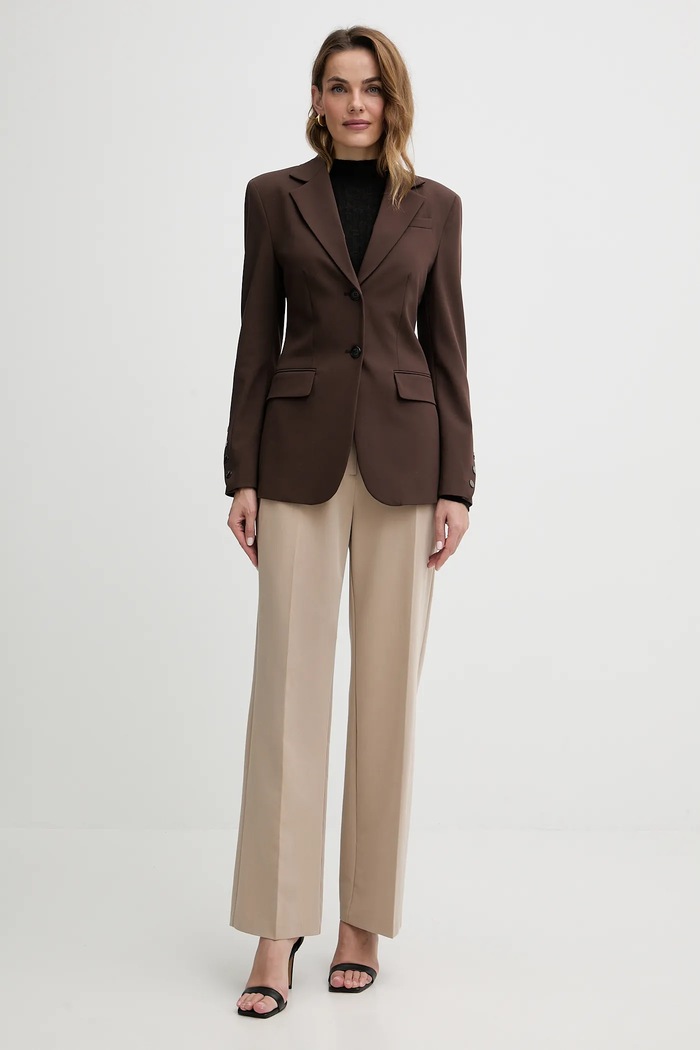 Πουλόβερ με προσθήκη μαλλιού BOSS Orange Dalessandra 50549391 μαύρο AW25