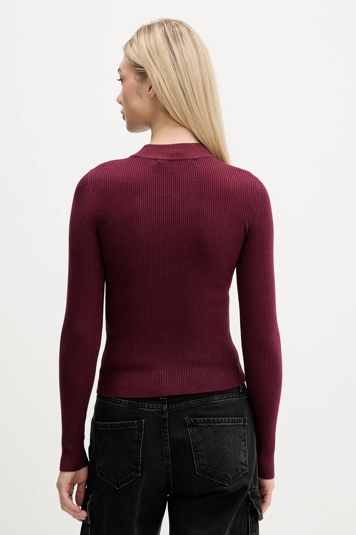 Oblečení Svetr Karl Lagerfeld Jeans A4W18013 burgundské