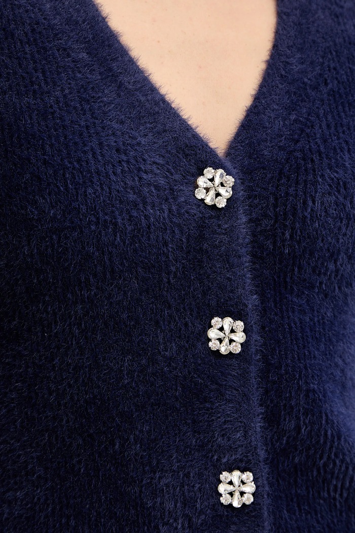 Morgan cardigan MCLEMI bleumarin